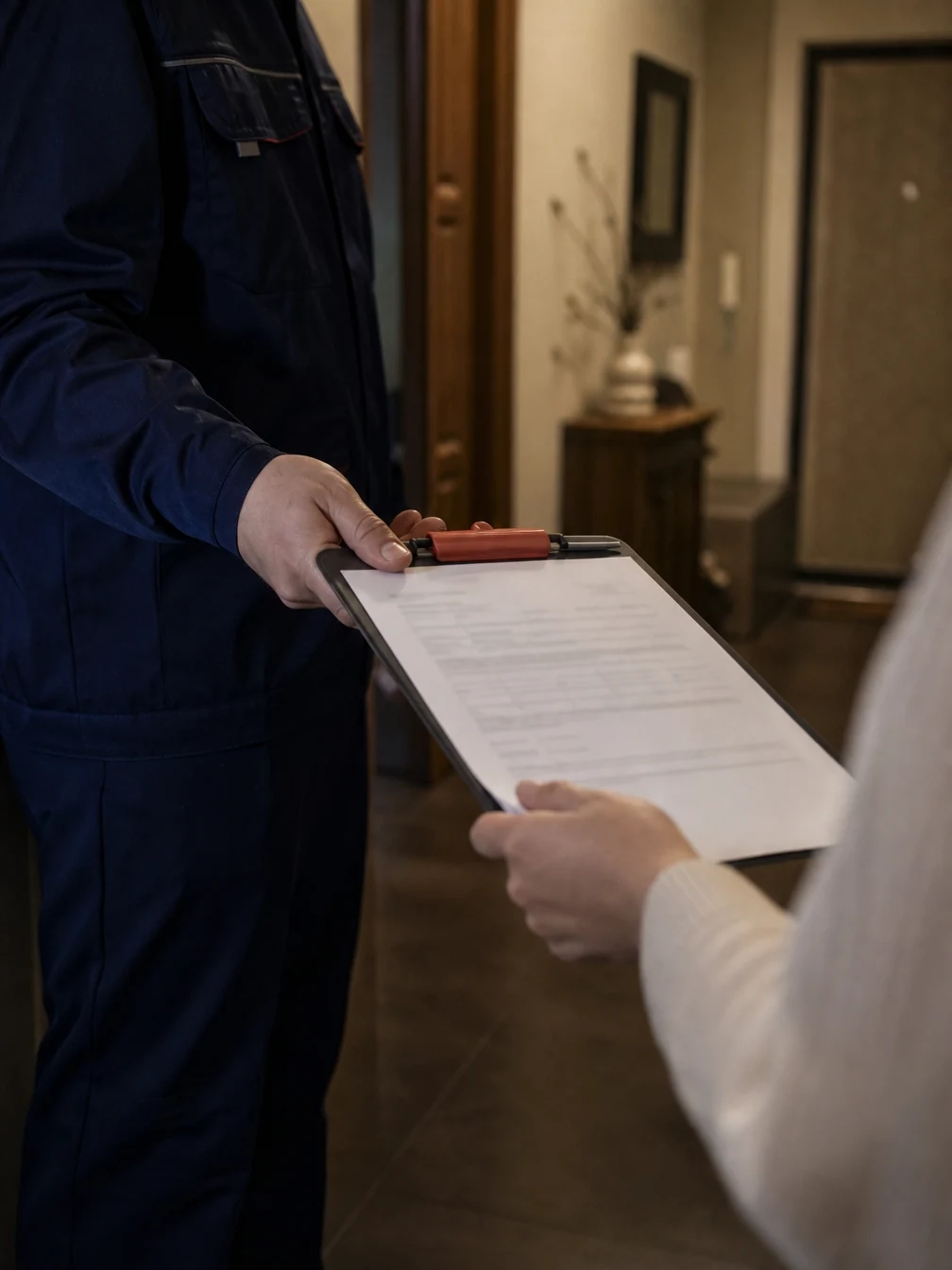 График следующего обслуживания: пример выполненной работы